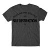 BLANK - CHARCOAL HEATHER GRAY - PRINTED FRONT ONLY Thumbnail